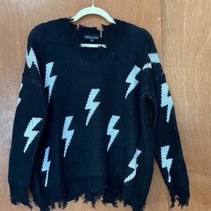 Metric Knits Lightning Bolt Sweater